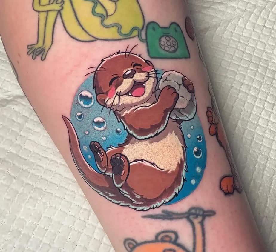 20 Otter Tattoo Ideas That Are Otter-ly Adorable