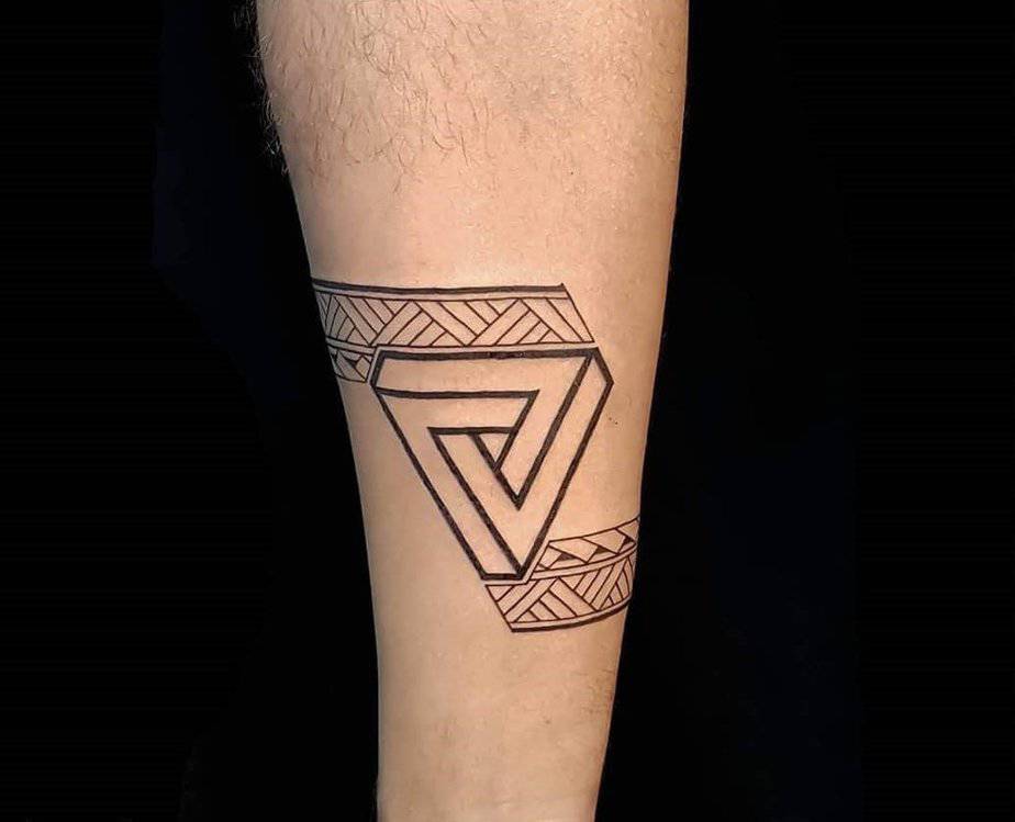 20 Mind-Bending Penrose Triangle Tattoo Ideas That Will Twist Your Mind