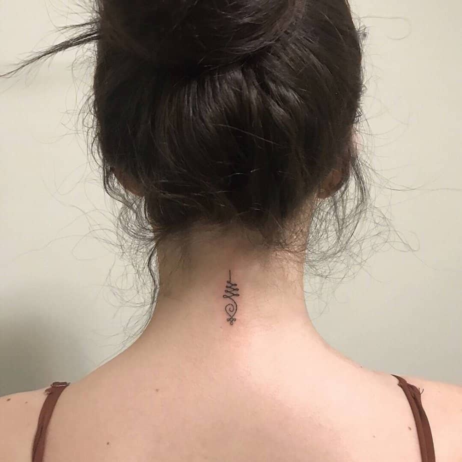 20 Unique Unalome Tattoo Ideas For Your Path To Enlightenment