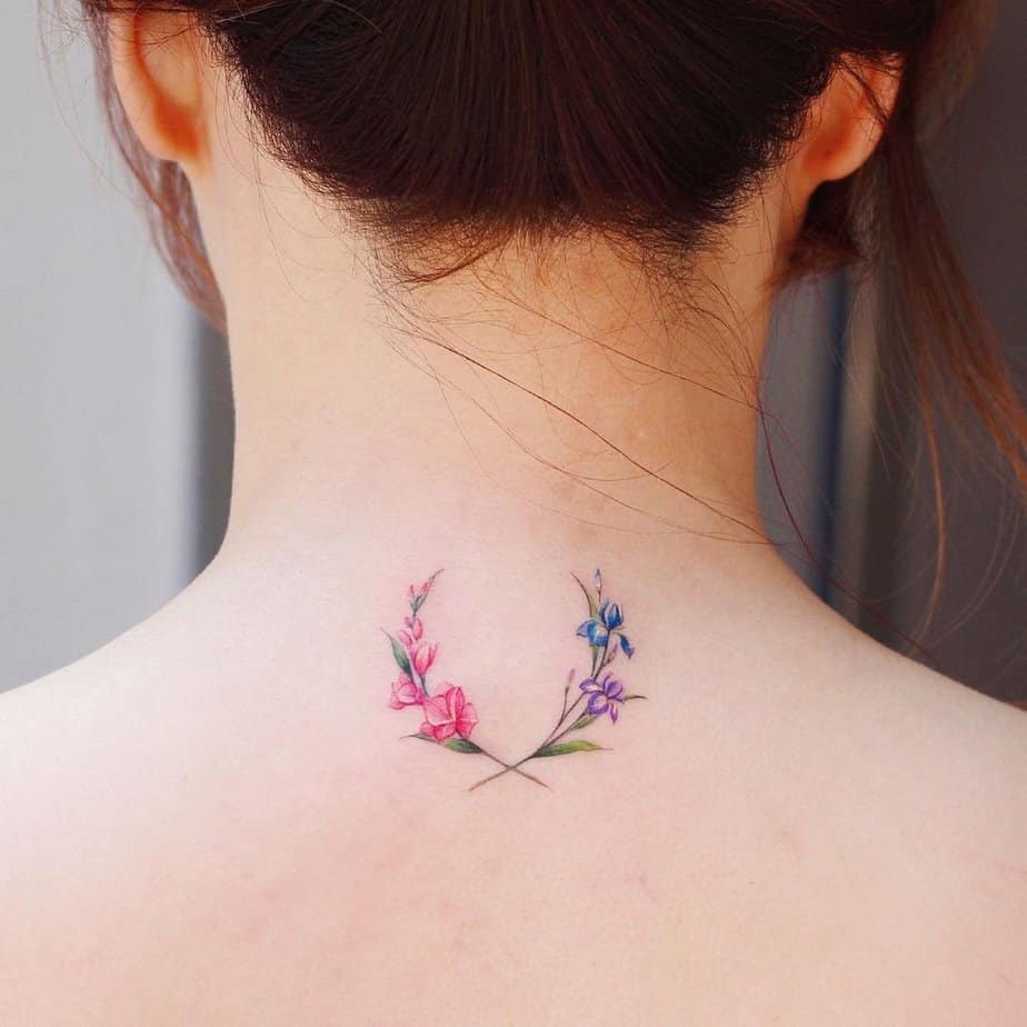 20 Gladiolus Flower Tattoo Designs That Will Bloom on Your Skin