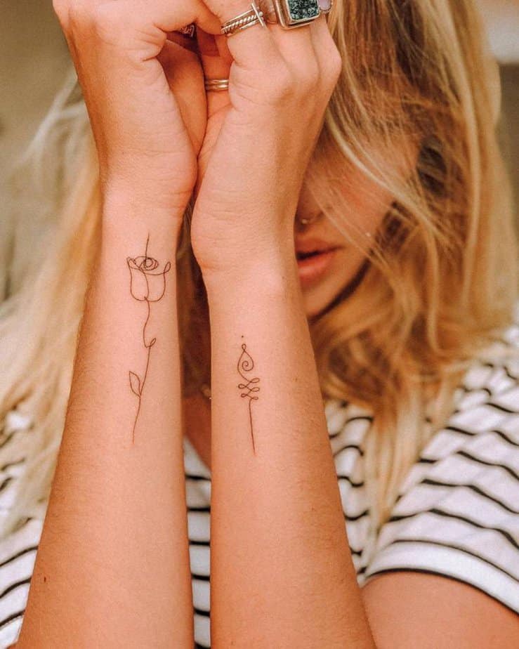 20 Unique Unalome Tattoo Ideas For Your Path To Enlightenment