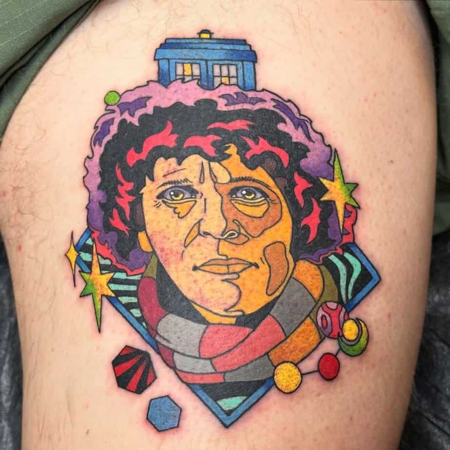 18. Fourth Doctor pop art