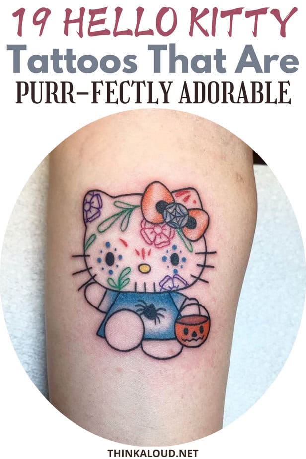 19 Hello Kitty Tattoos That Are Purr-fectly Adorable