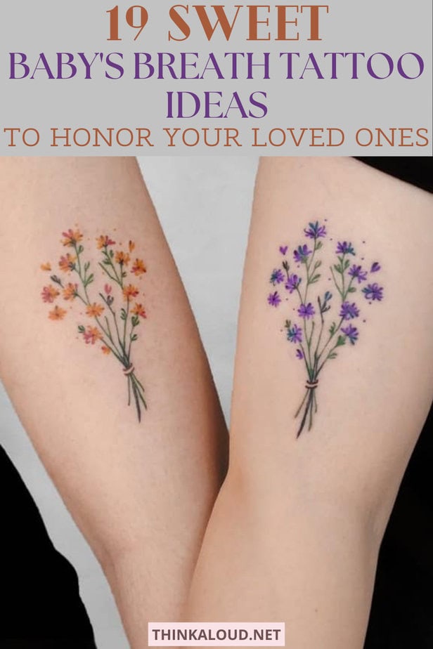 19 Sweet Baby's Breath Tattoo Ideas To Honor Your Loved Ones