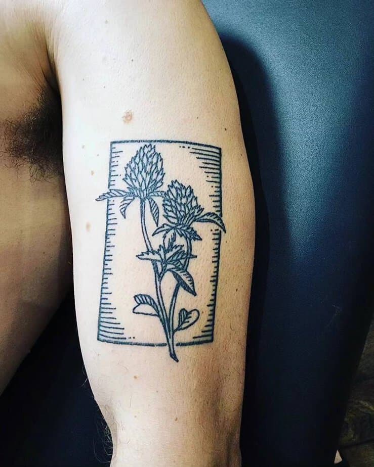 2. Botanical art on your bicep