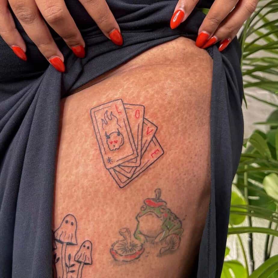 20 Amazing Card Tattoos That'll Ace Any Ink Appointment