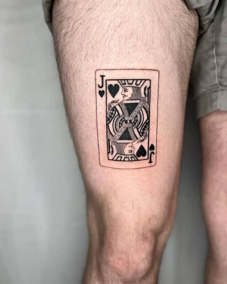 20 Amazing Card Tattoos That'll Ace Any Ink Appointment