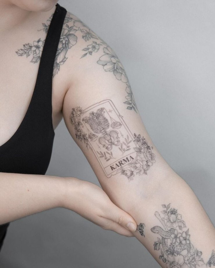 20 Amazing Card Tattoos That8217ll Ace Any Ink Appointment 5