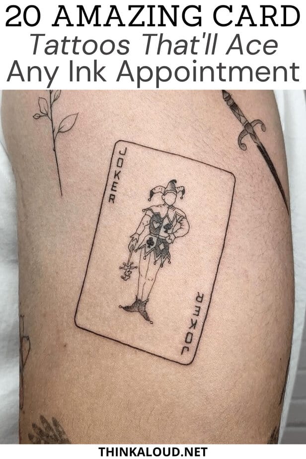 20 Amazing Card Tattoos That’ll Ace Any Ink Appointment