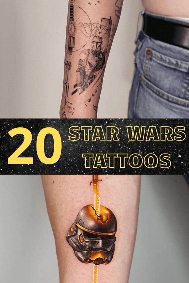 20 Epic Star Wars Tattoos That Are The “Obi-Wan” For You
