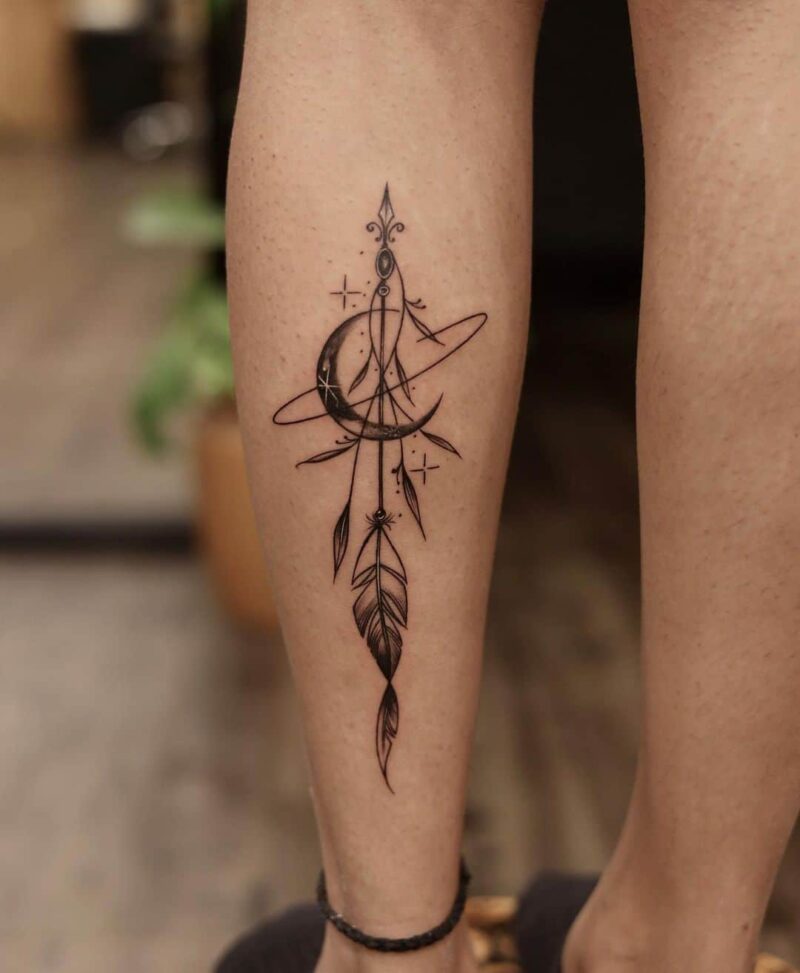 20 Impressive Calf Tattoo Ideas For A Walk With Confidence