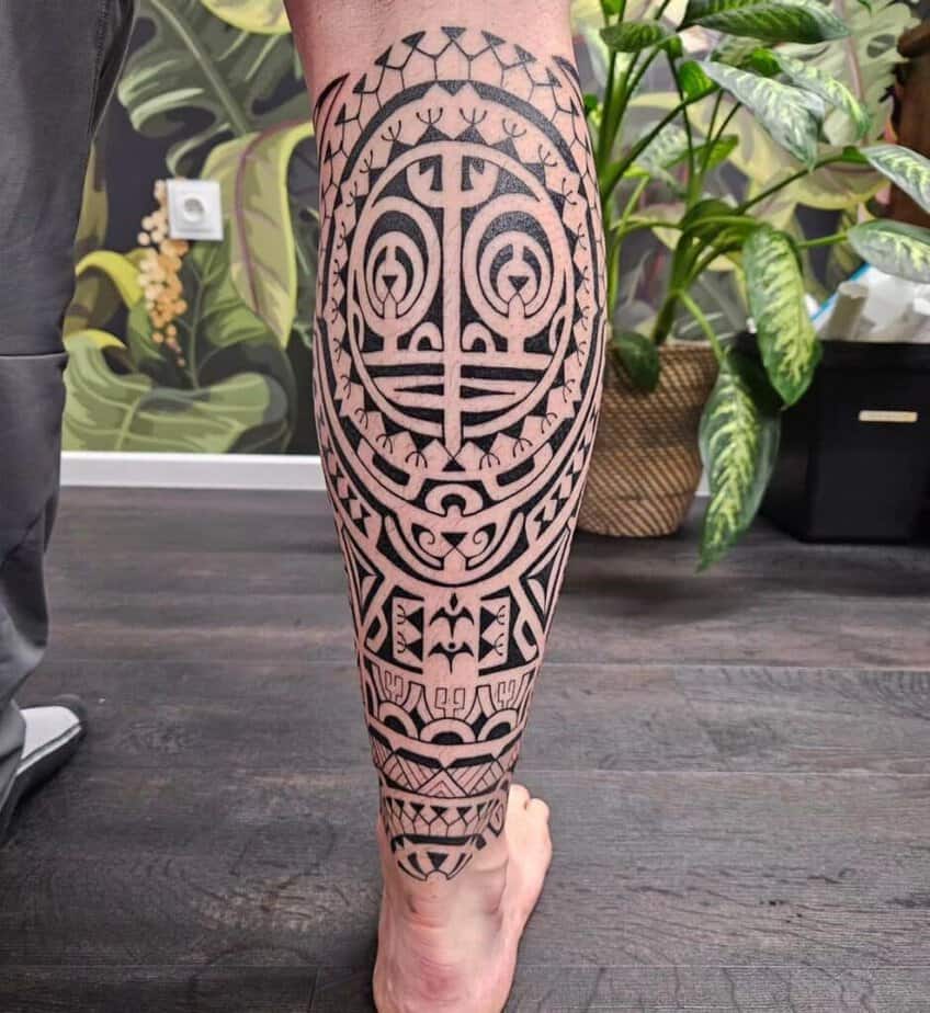 20 Impressive Calf Tattoo Ideas For A Walk With Confidence