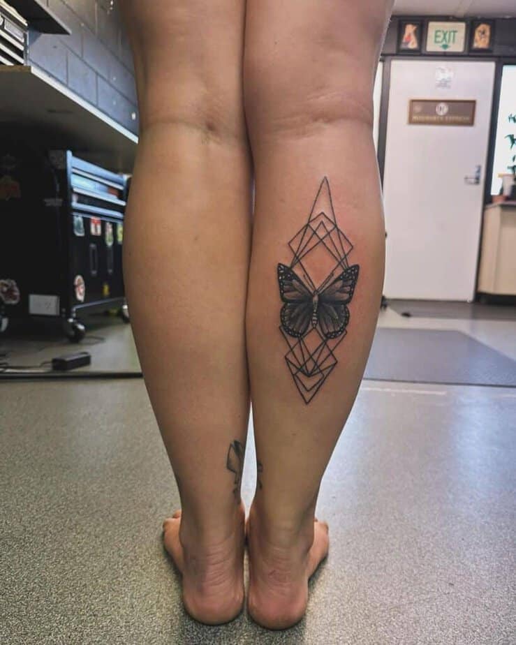 20 Impressive Calf Tattoo Ideas For A Walk With Confidence 5