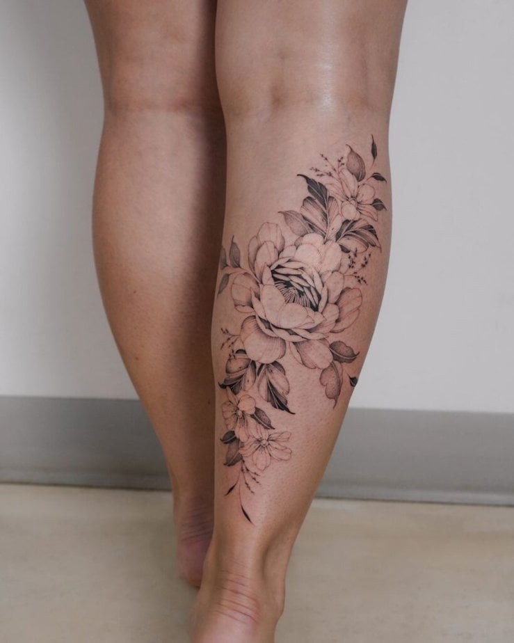 20 Impressive Calf Tattoo Ideas For A Walk With Confidence