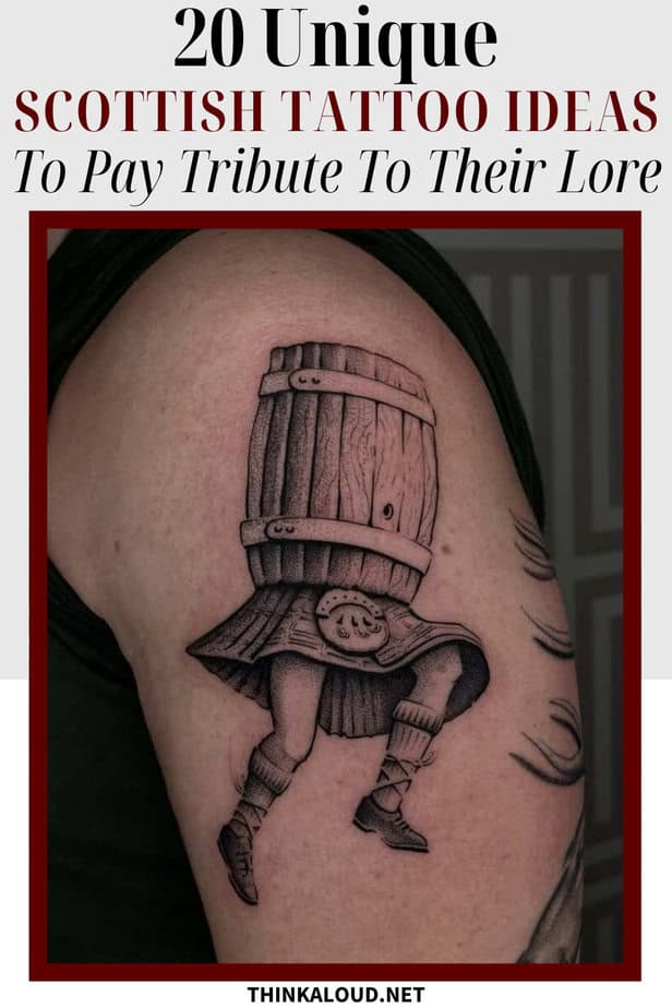 20 Unique Scottish Tattoo Ideas To Pay Tribute To Their Lore