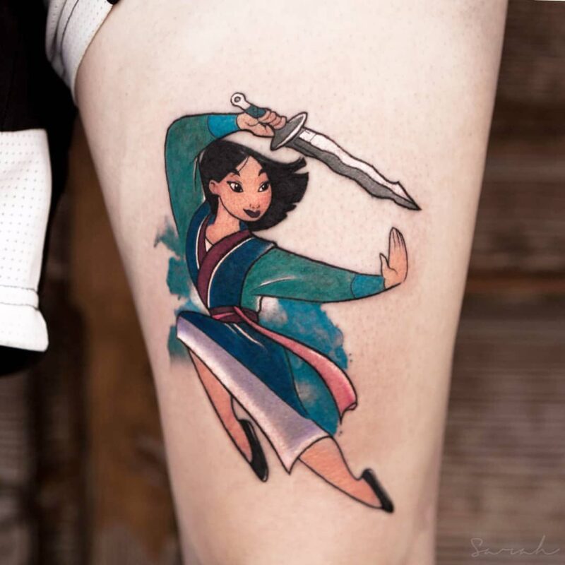 20 Mulan Tattoo Ideas That Will Make A Warrior Out Of You