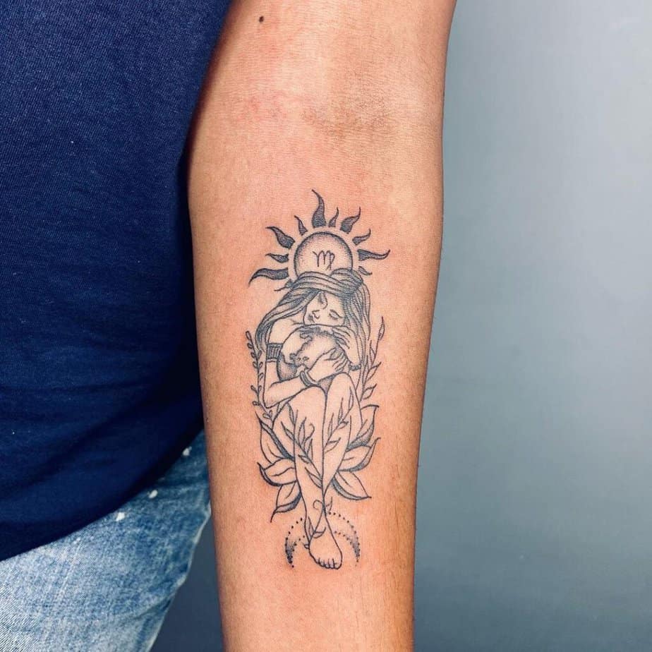 21 Spectacular Virgo Tattoos To Showcase Your True Nature