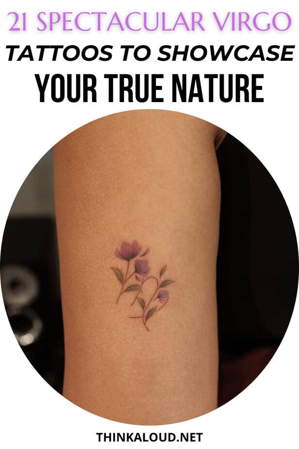 21 Spectacular Virgo Tattoos To Showcase Your True Nature