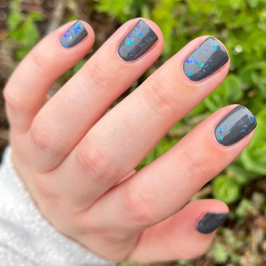 Explore These Stunning 34 Shades Of Gray Nails