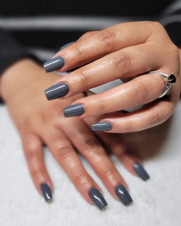 Explore These Stunning 34 Shades Of Gray Nails