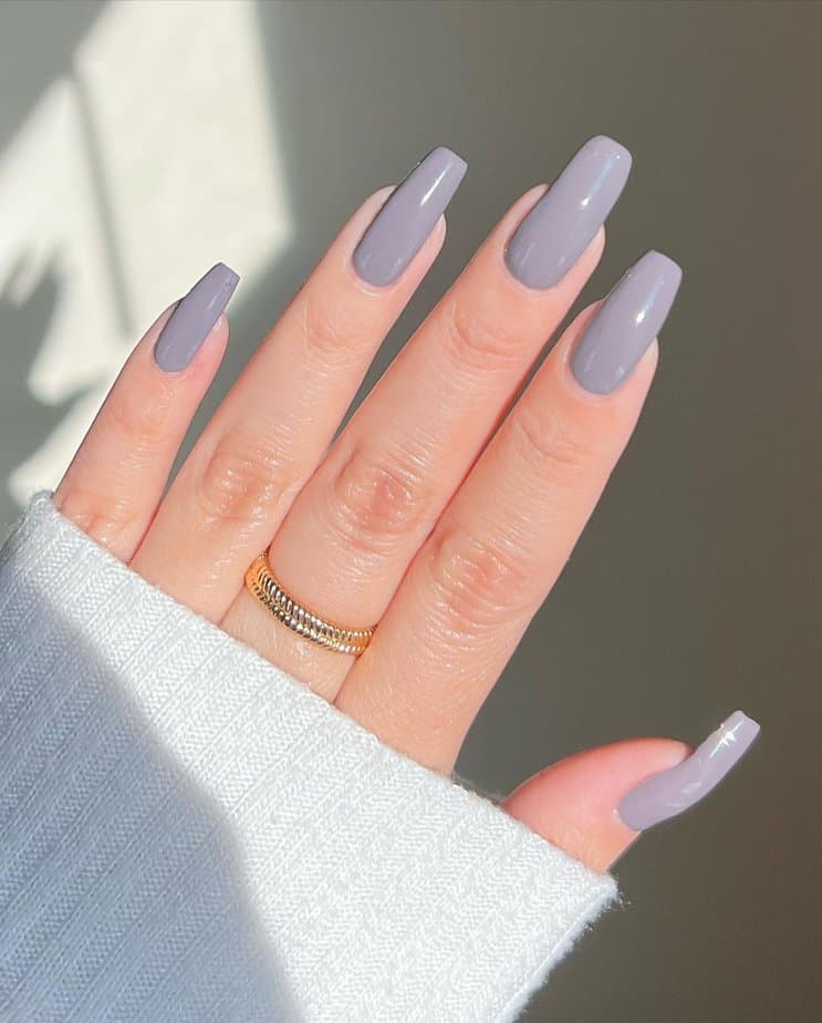 Explore These Stunning 34 Shades Of Gray Nails