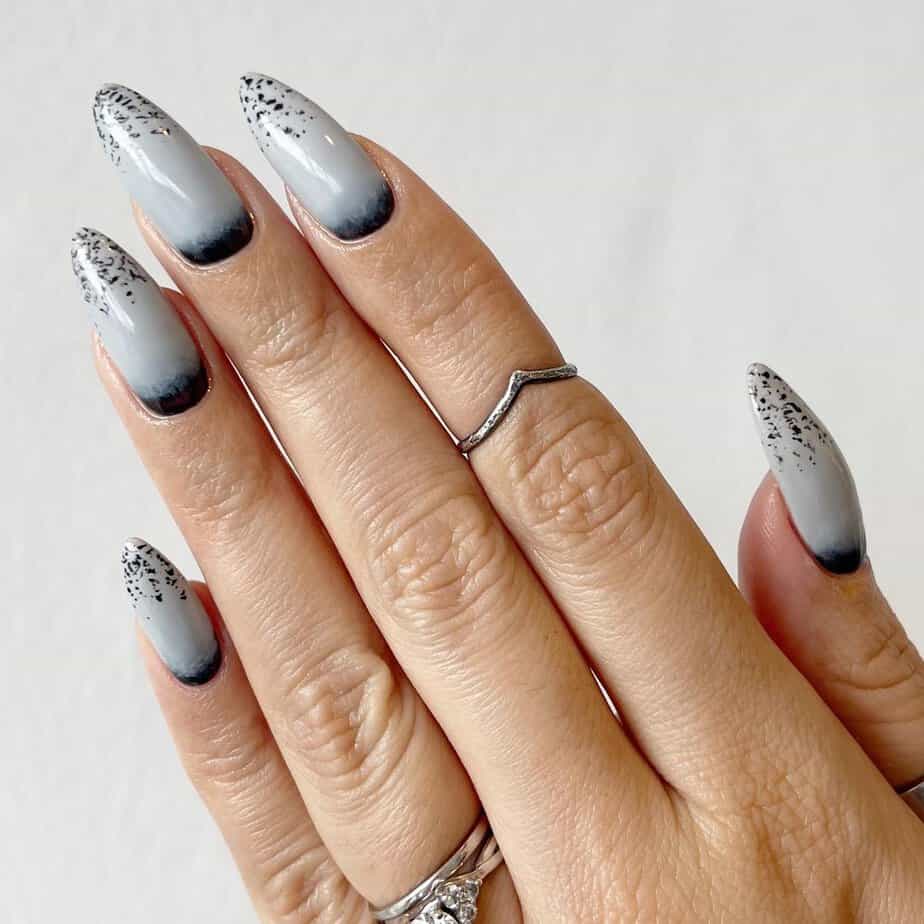 Explore These Stunning 34 Shades Of Gray Nails