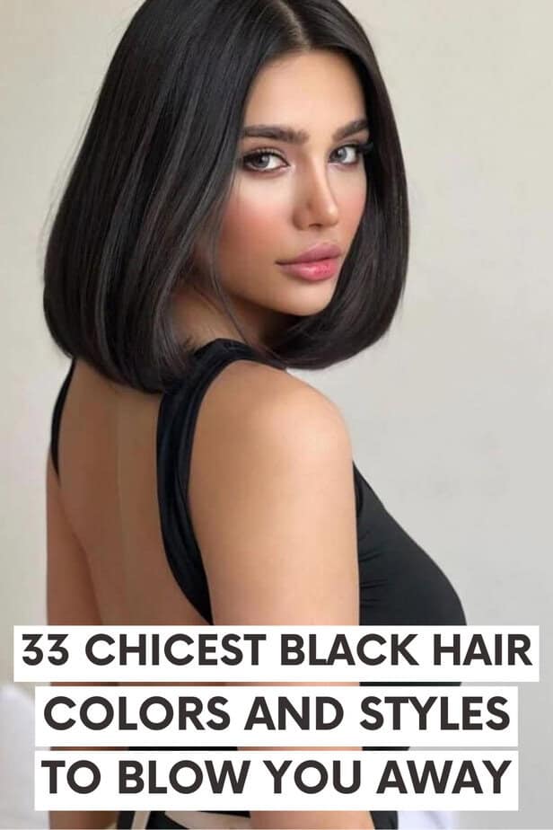 33 Chicest Black Hair Colors And Styles To Blow You Away