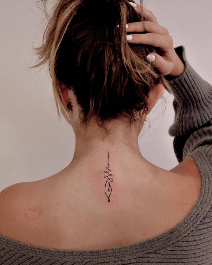 20 Unique Unalome Tattoo Ideas For Your Path To Enlightenment