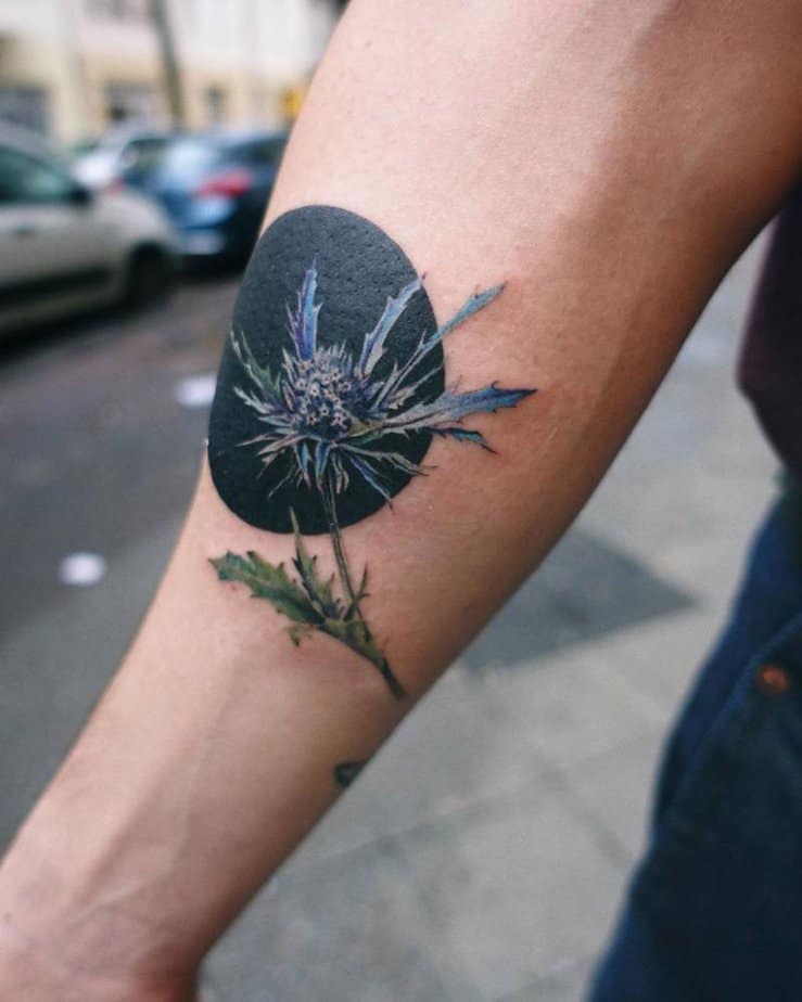 20 Amazing Thistle Tattoo Ideas That Show There Is Beauty In The Thorns