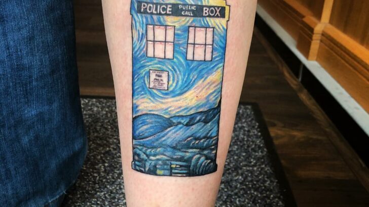 Don’t Blink Or You’ll Miss These 20 Stunning Doctor Who Tattoo Designs