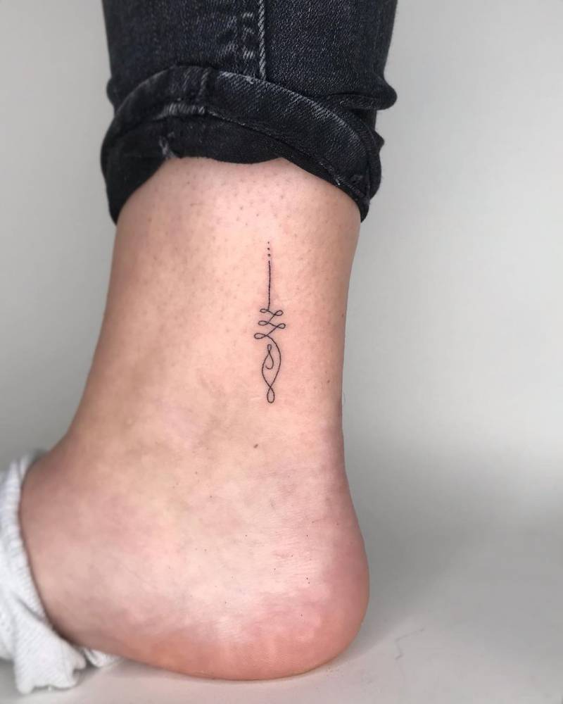 20 Unique Unalome Tattoo Ideas For Your Path To Enlightenment