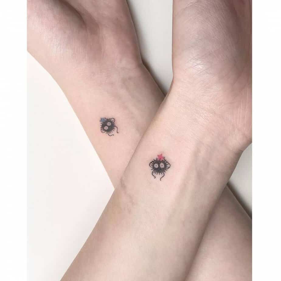 The 20 Cutest Soot Sprite Tattoo Designs For Hardcore Ghibli Fans