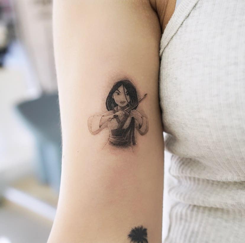 20 Mulan Tattoo Ideas That Will Make A Warrior Out Of You