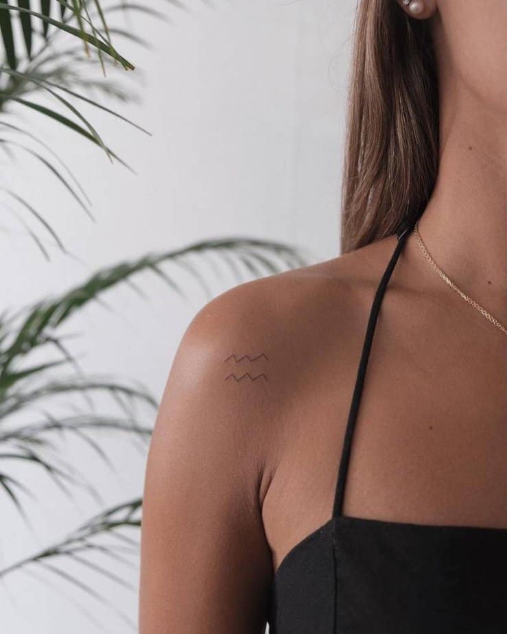 Shoot For The Stars With These 20 Amazing Aquarius Tattoo Ideas