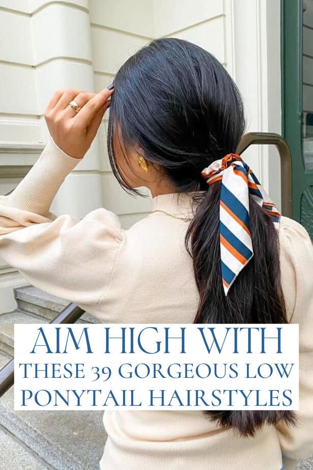 Aim High With These 39 Gorgeous Low Ponytail Hairstyles