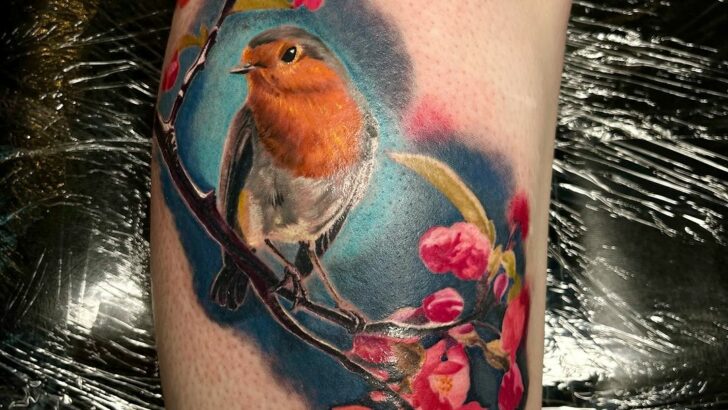 20 Creative And Sweet Robin Tattoo Ideas To Wing-Press Anyone