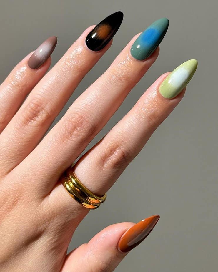 32 Trendy November Nails To Keep Fall-ing In Love With