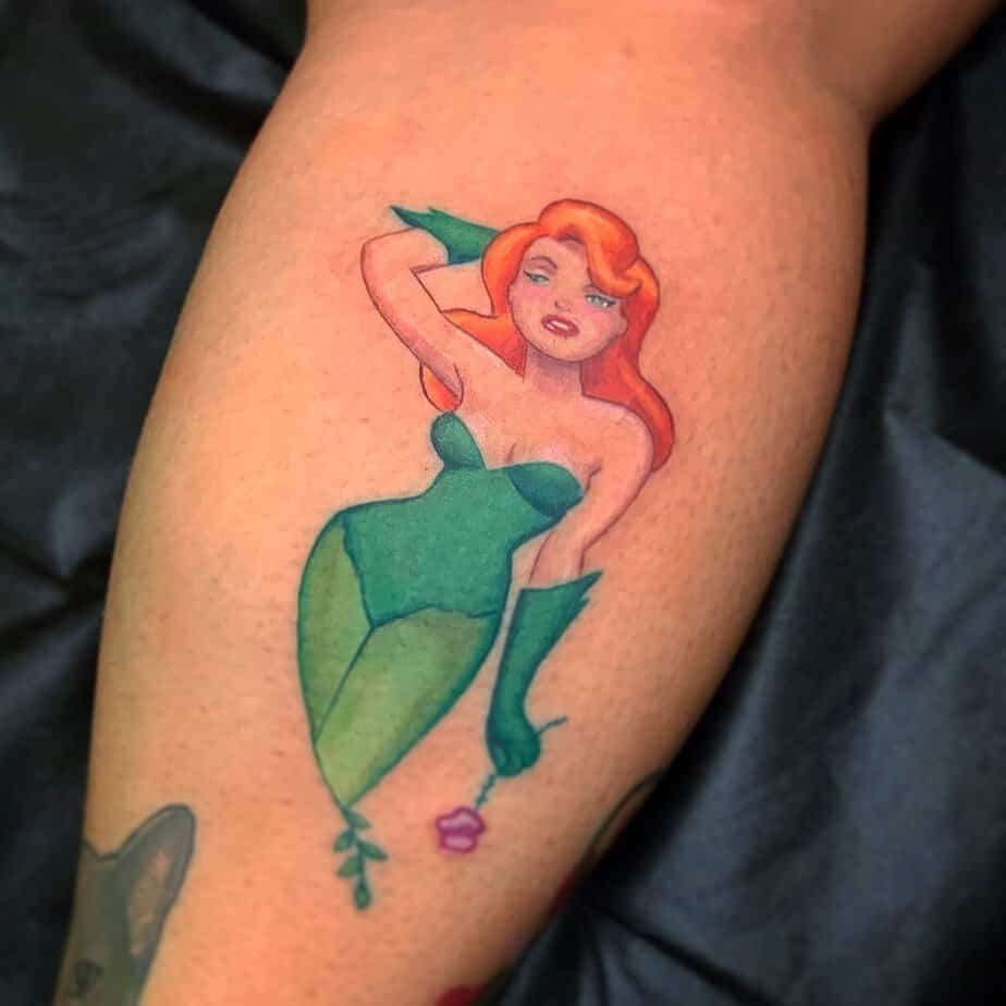 18 Stunning Poison Ivy Tattoo Ideas To Express Your Wild Side