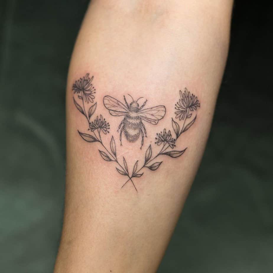 20 Beautiful Honeysuckle Tattoo Ideas And Their Hidden Meanings