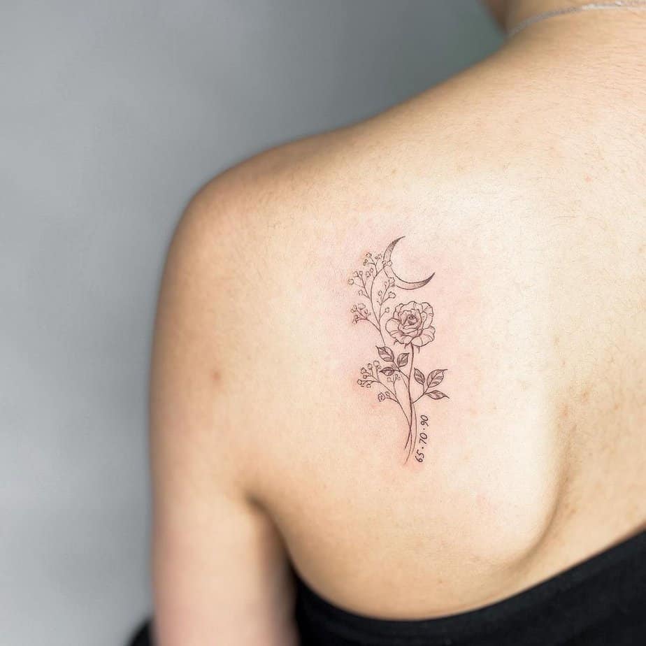 19 Sweet Baby's Breath Tattoos To Honor Your Loved Ones