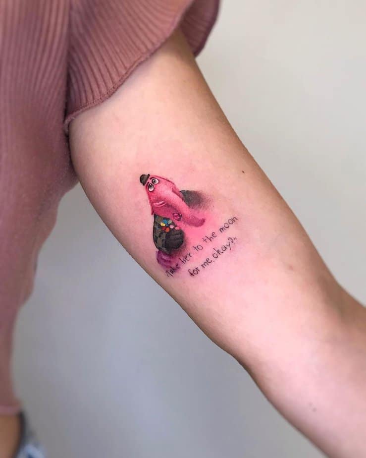 18 Fun Inside Out Tattoos To Show Off Your Feelings, Literally