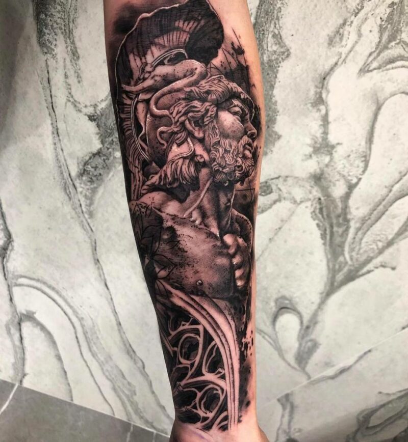 Discover 18 Legendary Achilles Tattoos For Mythical Fans