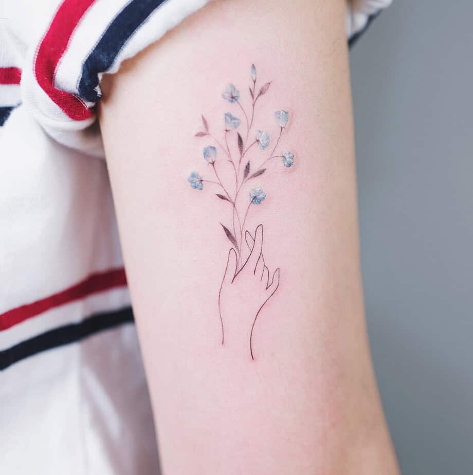 19 Sweet Baby's Breath Tattoos To Honor Your Loved Ones