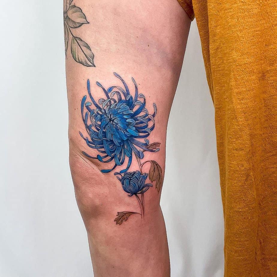 20 Delicate Blue Ink Tattoo Ideas To Wrap You in Warmth