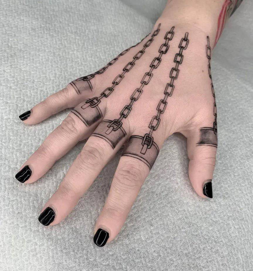 Chains on the hand