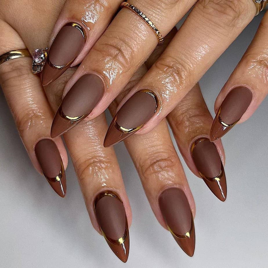 32 Trendy November Nails To Keep Fall-ing In Love With