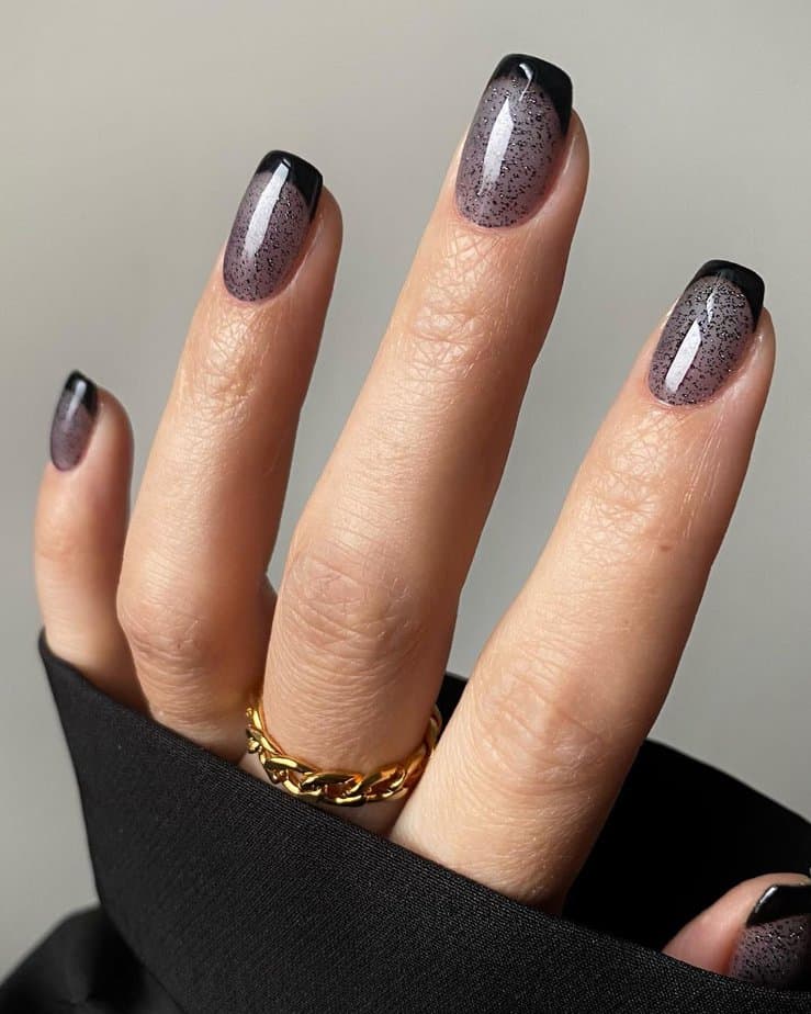 Classy aura nails