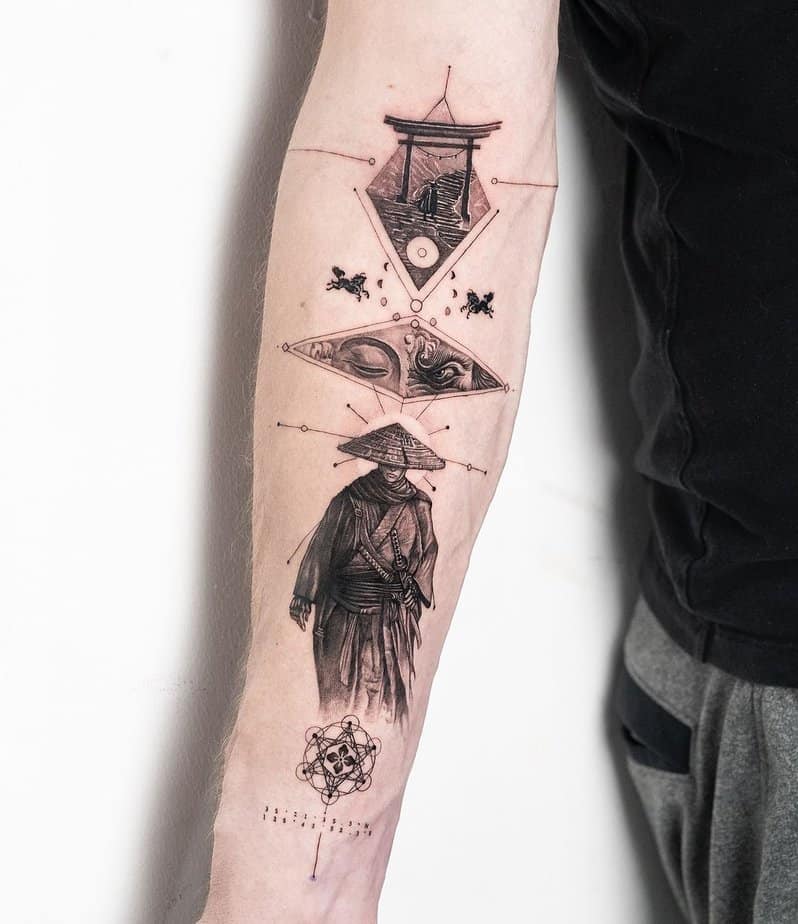 20 Impressive Ronin Tattoo Ideas For The Noble Lone Souls