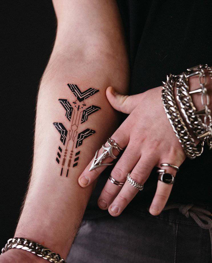 18 Futuristic Cyberpunk Tattoos To Spark Your Imagination