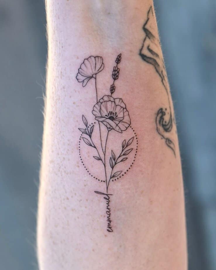 19 Stunning Wildflower Tattoos That Will Grow On You